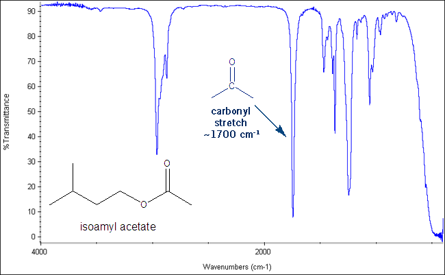 major functional groups ir absorption